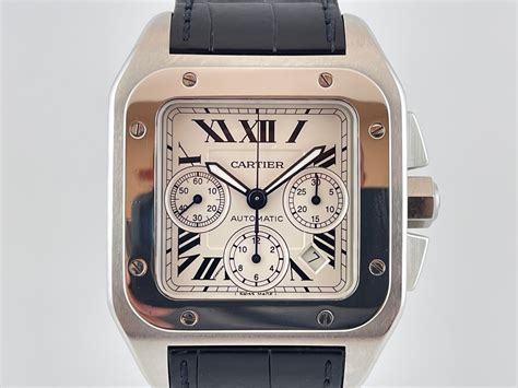 cartier santos 2740|santos 100 cartier price.